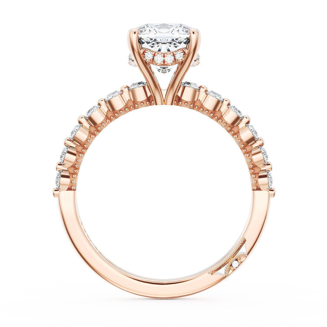 Cushion Solitaire Engagement Ring