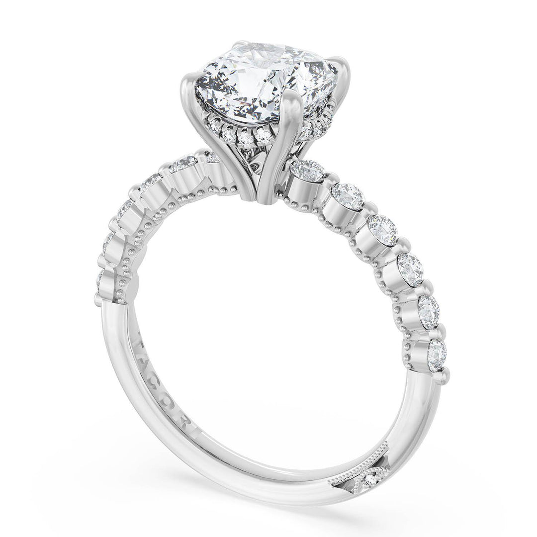 Cushion Solitaire Engagement Ring