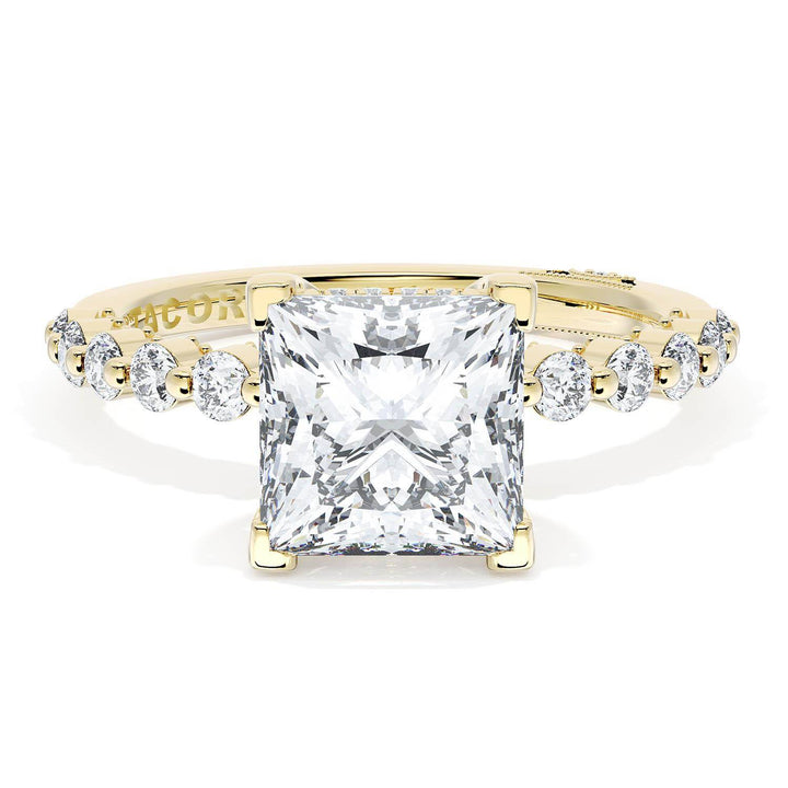 Princess Solitaire Engagement Ring