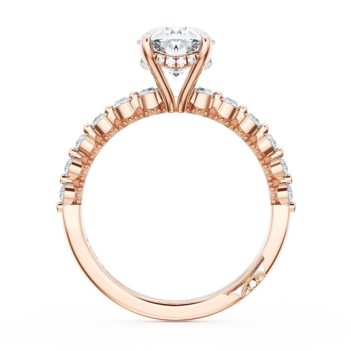 Oval Solitaire Engagement Ring