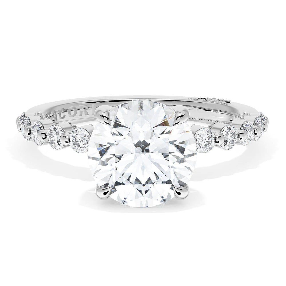 Round Solitaire Engagement Ring