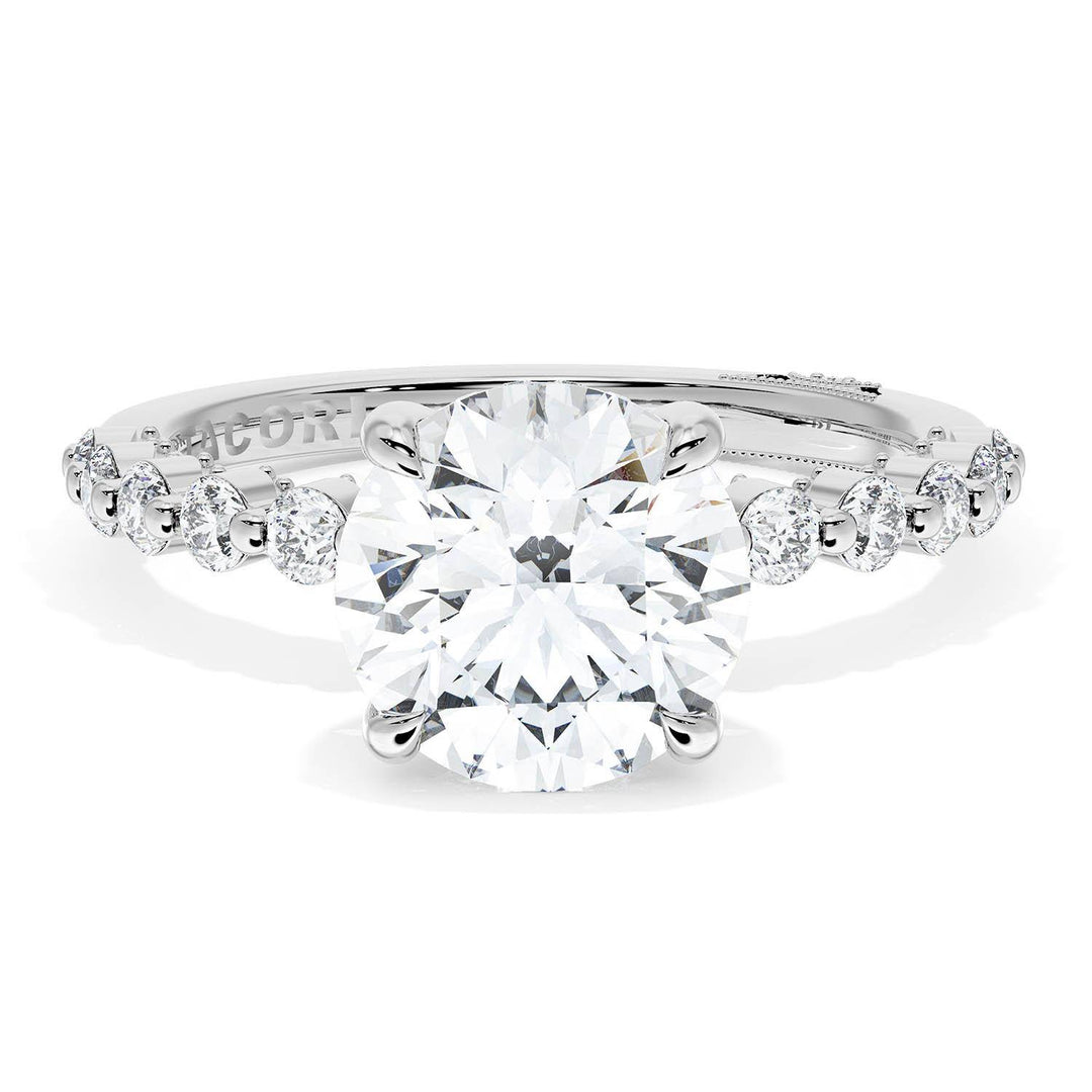 Round Solitaire Engagement Ring