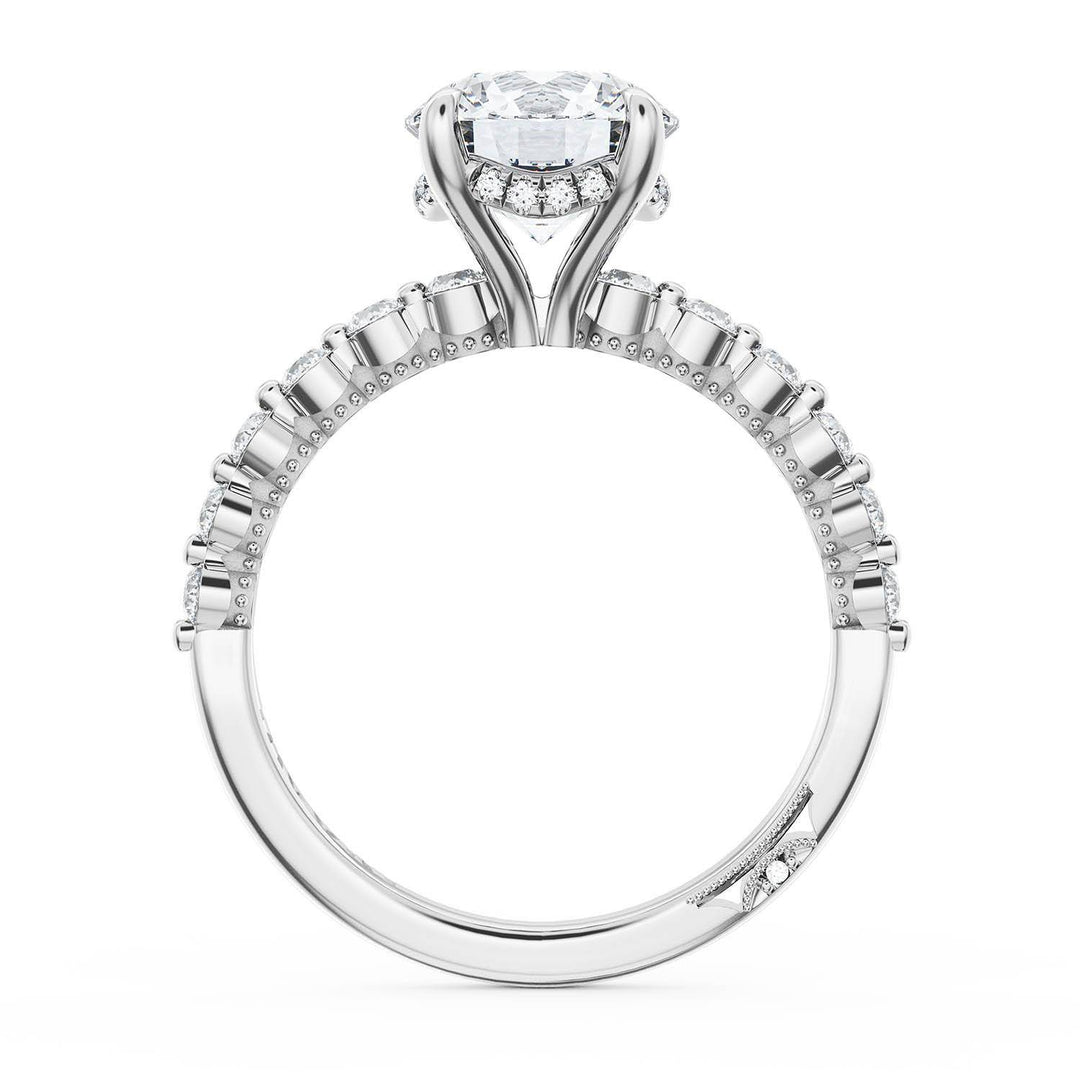 Round Solitaire Engagement Ring