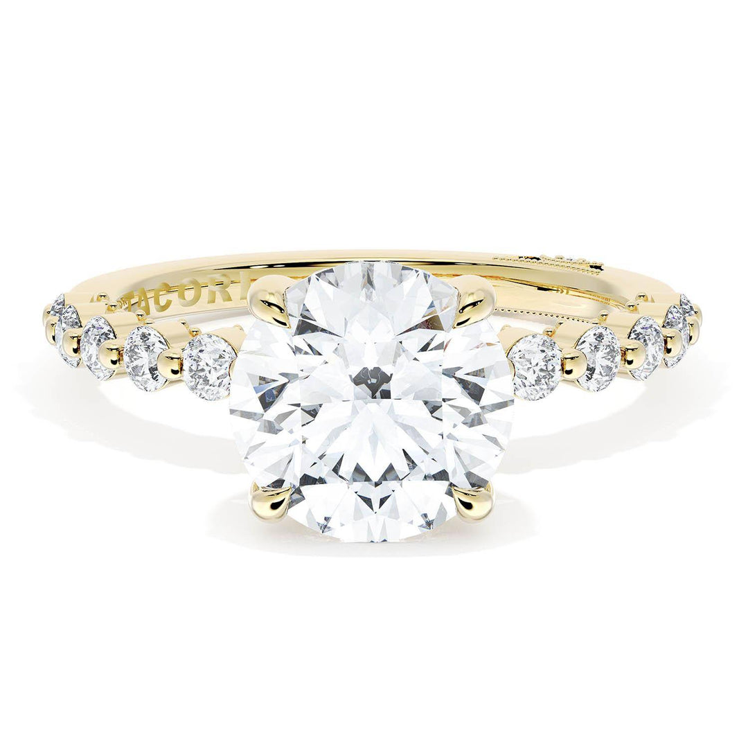 Round Solitaire Engagement Ring