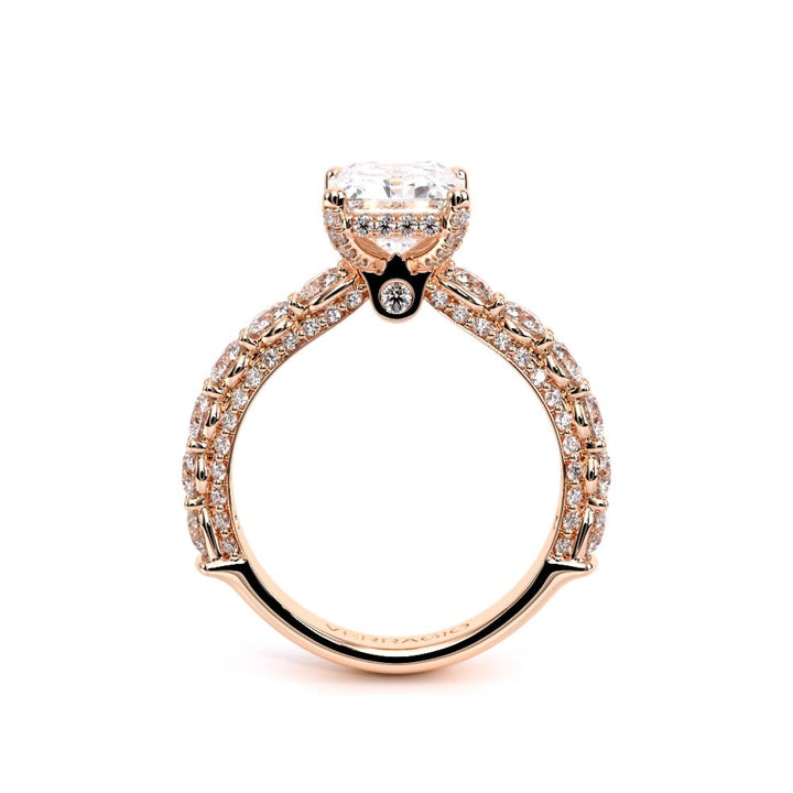Couture-0489EM30-18K Rose Gold Emerald