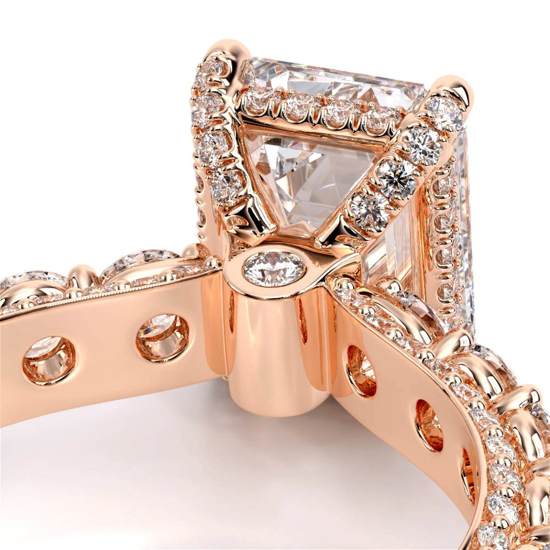 Couture-0489EM30-18K Rose Gold Emerald