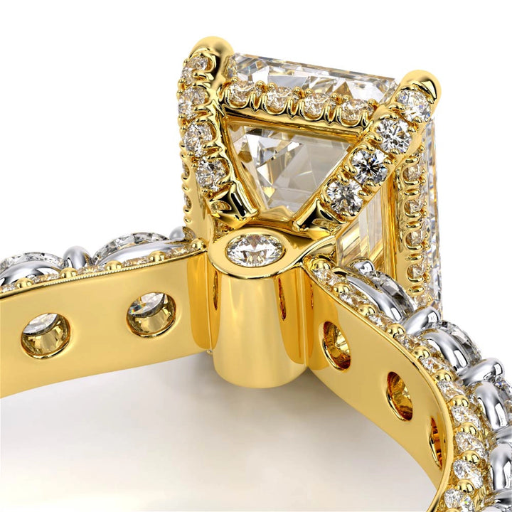 Couture-0489EM30-14K Two Tone Emerald