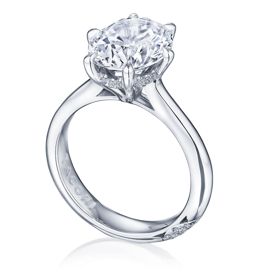 Round Solitaire Engagement Ring