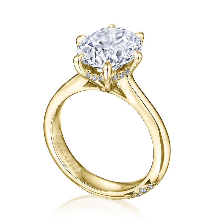Round Solitaire Engagement Ring