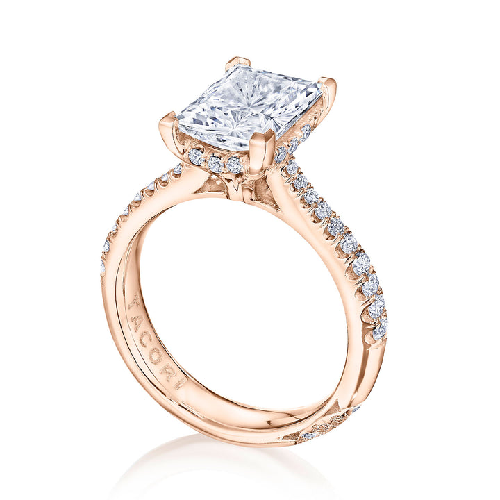 Princess Solitaire Engagement Ring