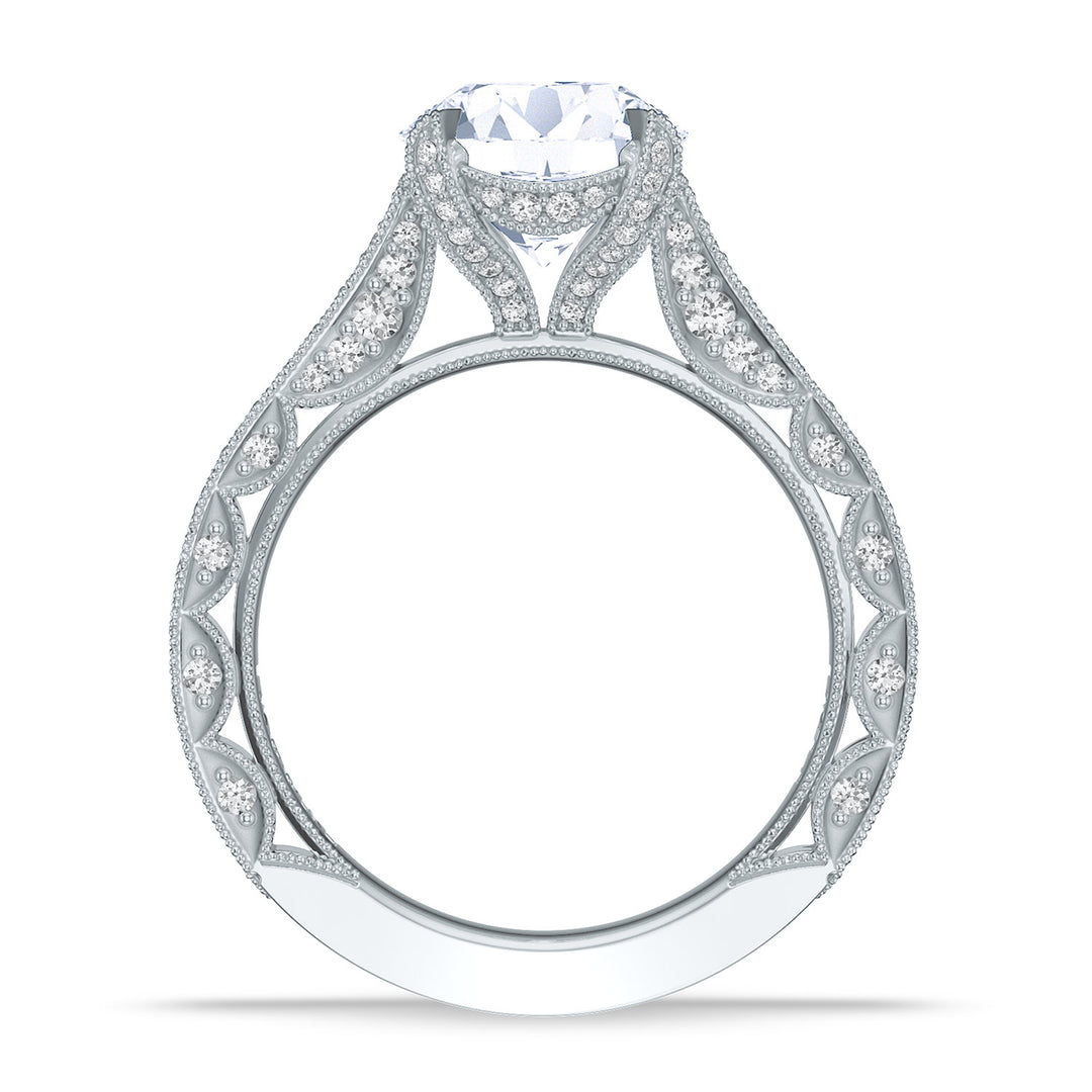 Round Solitaire Engagement Ring