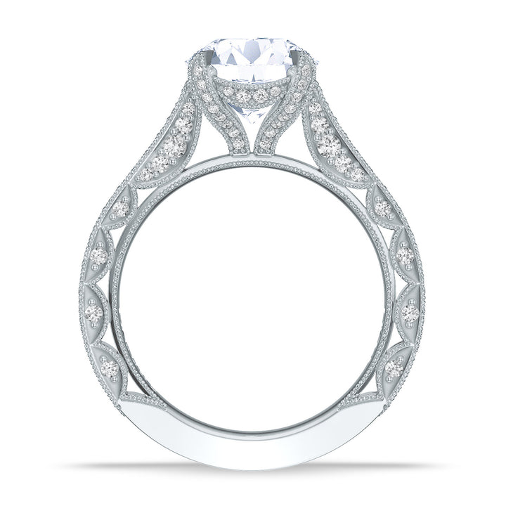 Round Solitaire Engagement Ring