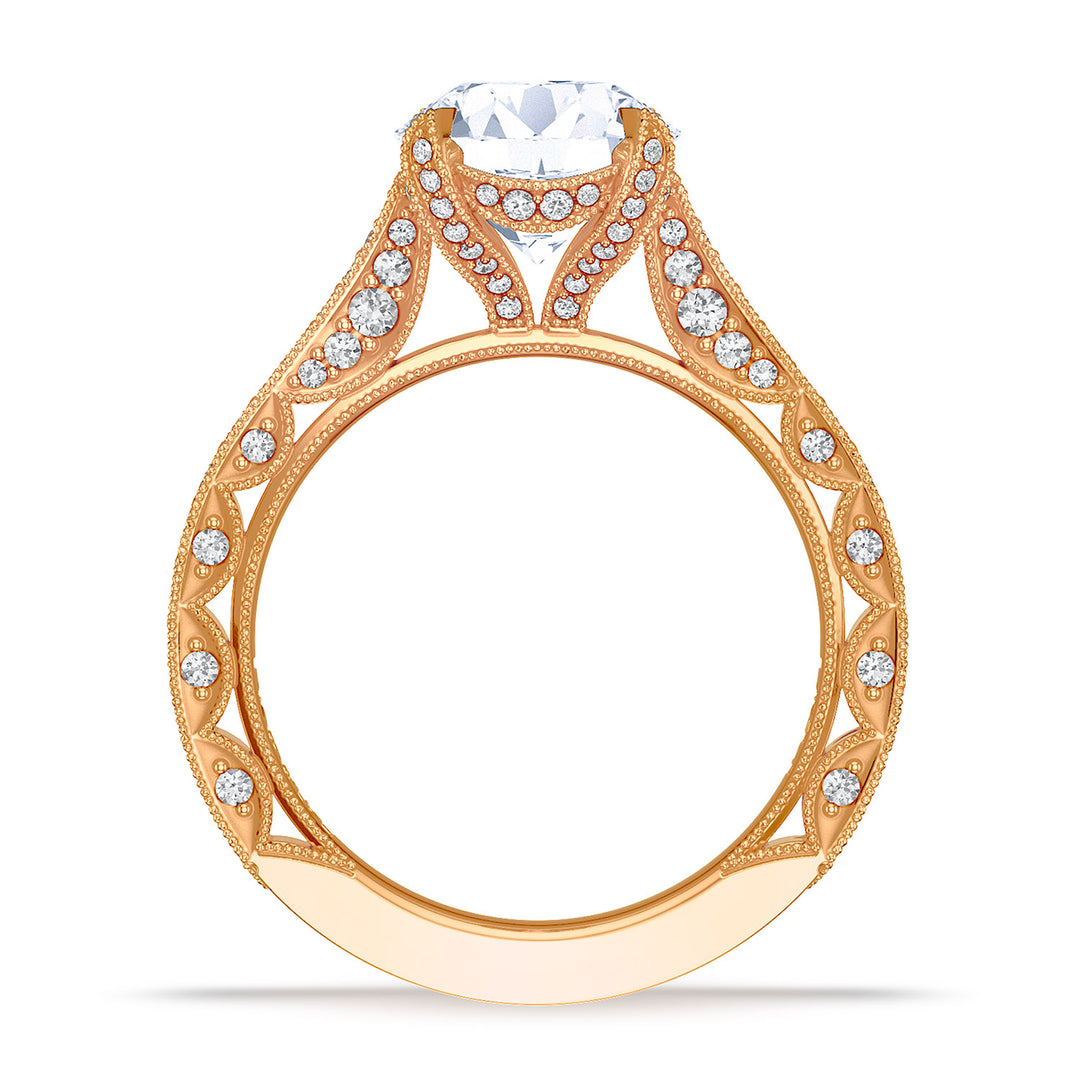Round Solitaire Engagement Ring