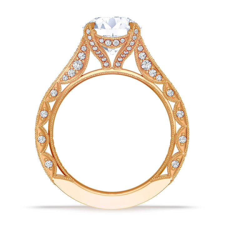 Round Solitaire Engagement Ring
