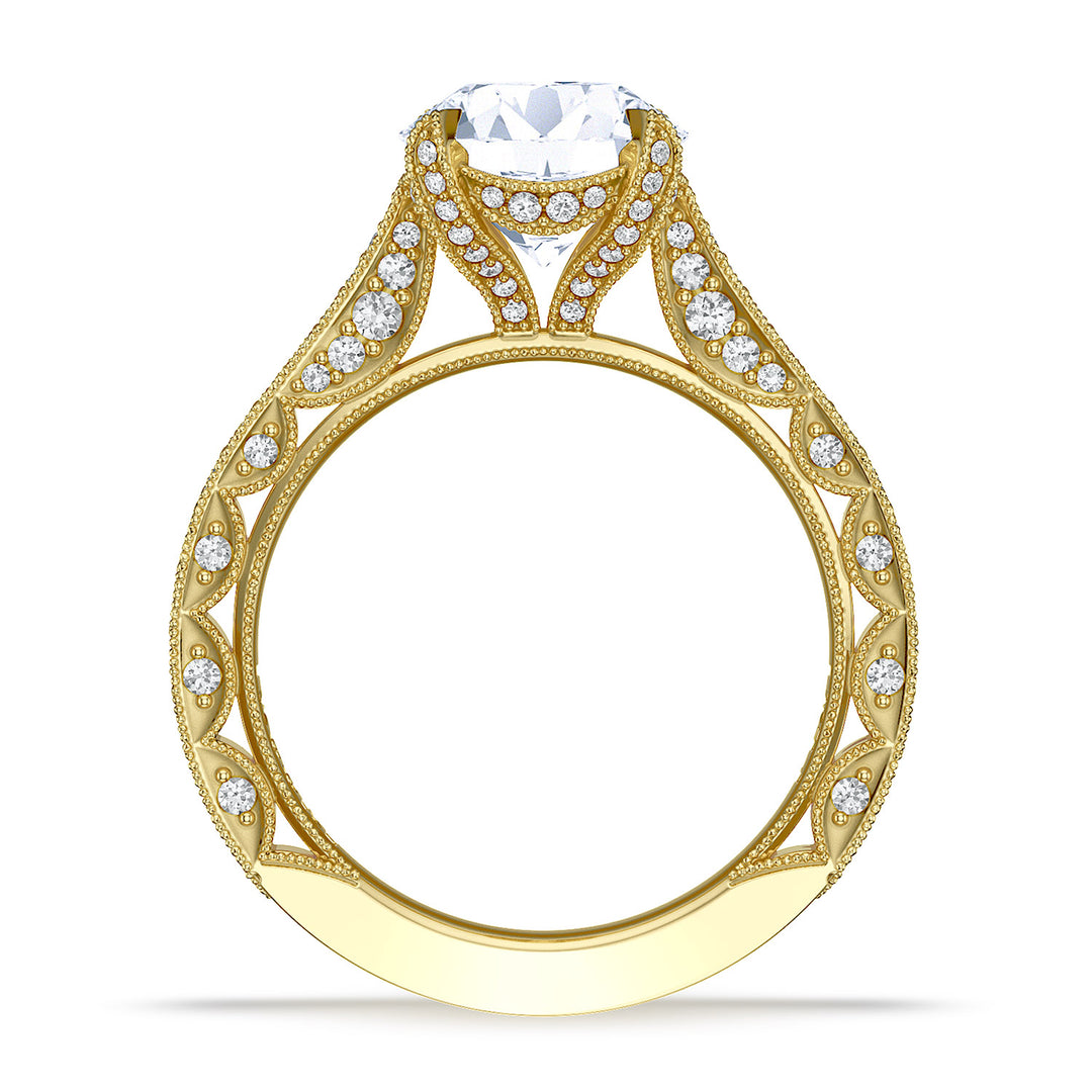 Round Solitaire Engagement Ring