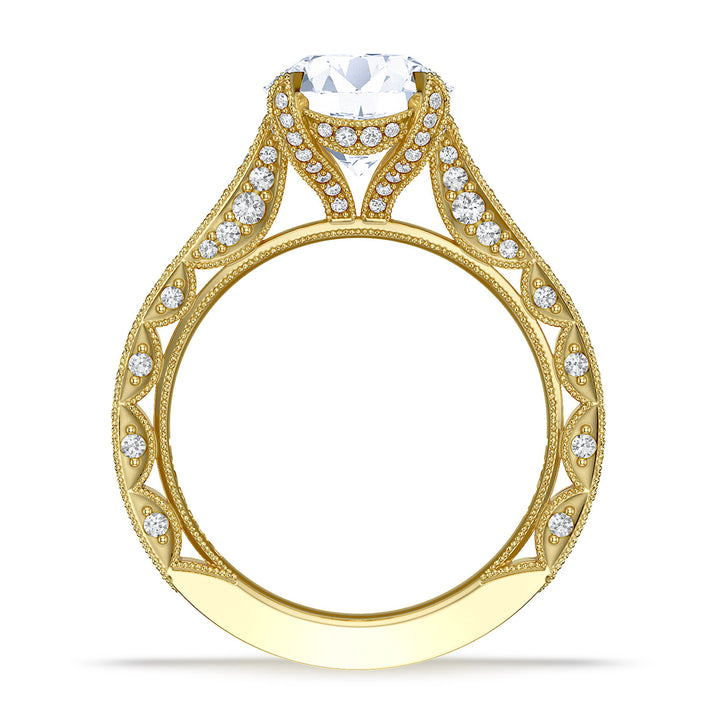 Round Solitaire Engagement Ring