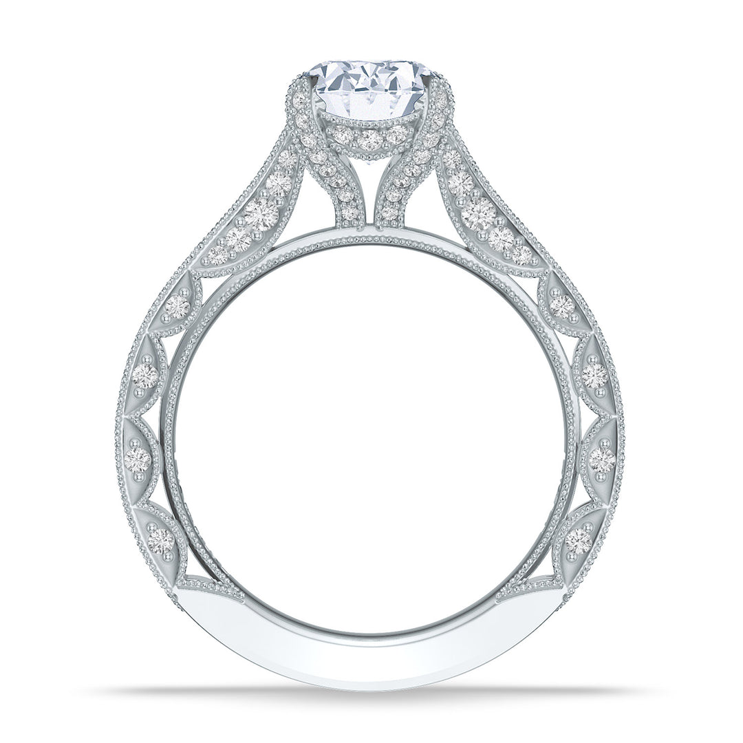 Oval Solitaire Engagement Ring