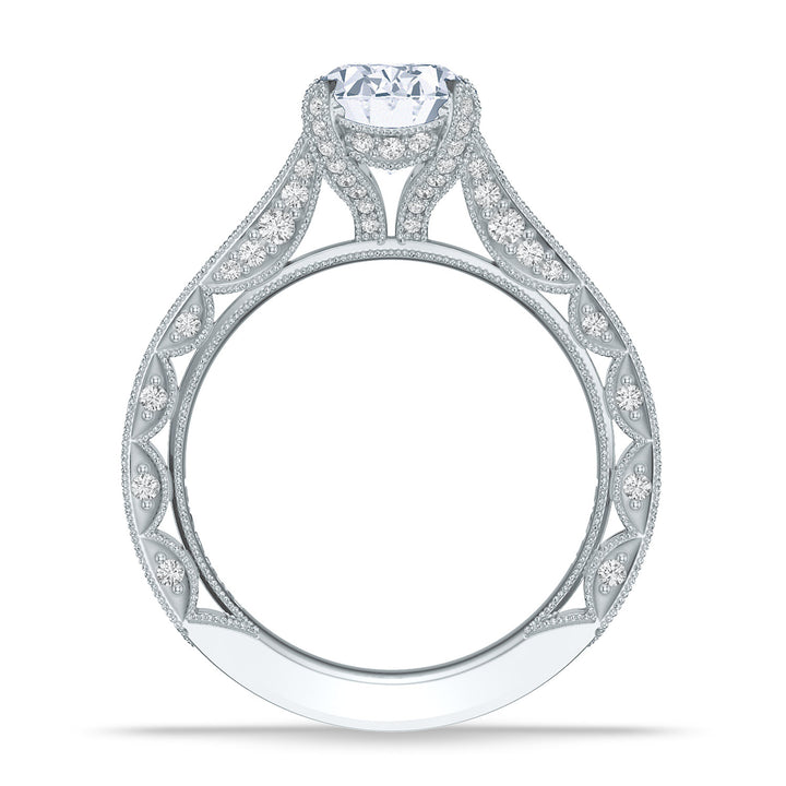 Oval Solitaire Engagement Ring