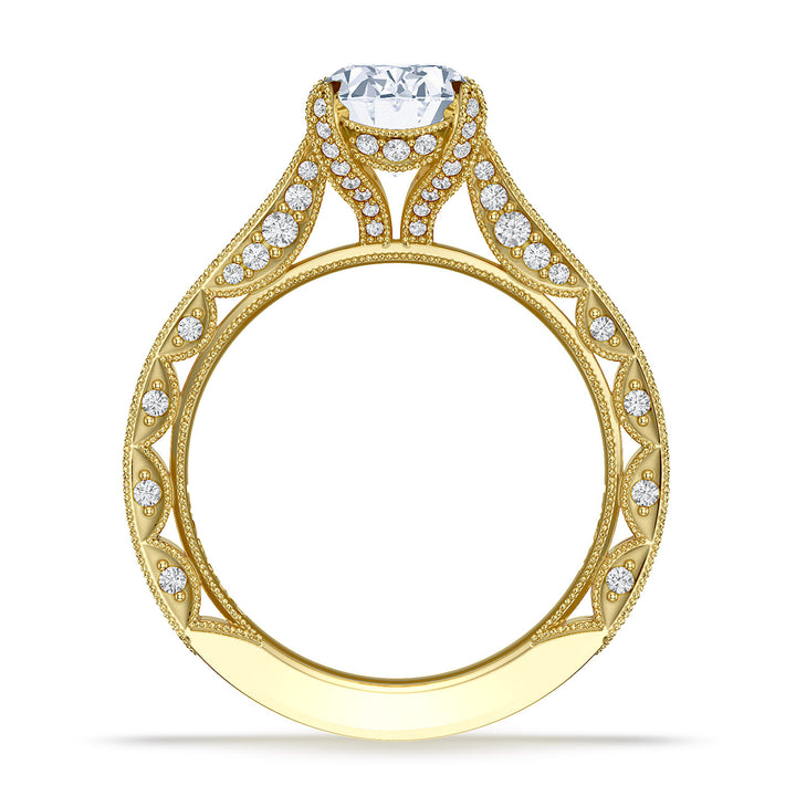Oval Solitaire Engagement Ring