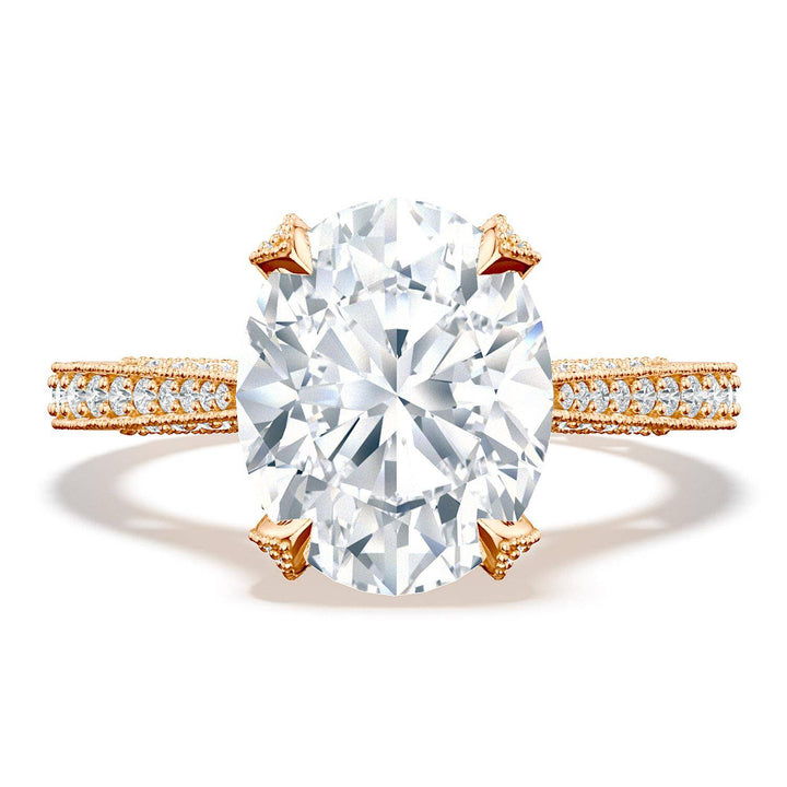 Oval Solitaire Engagement Ring