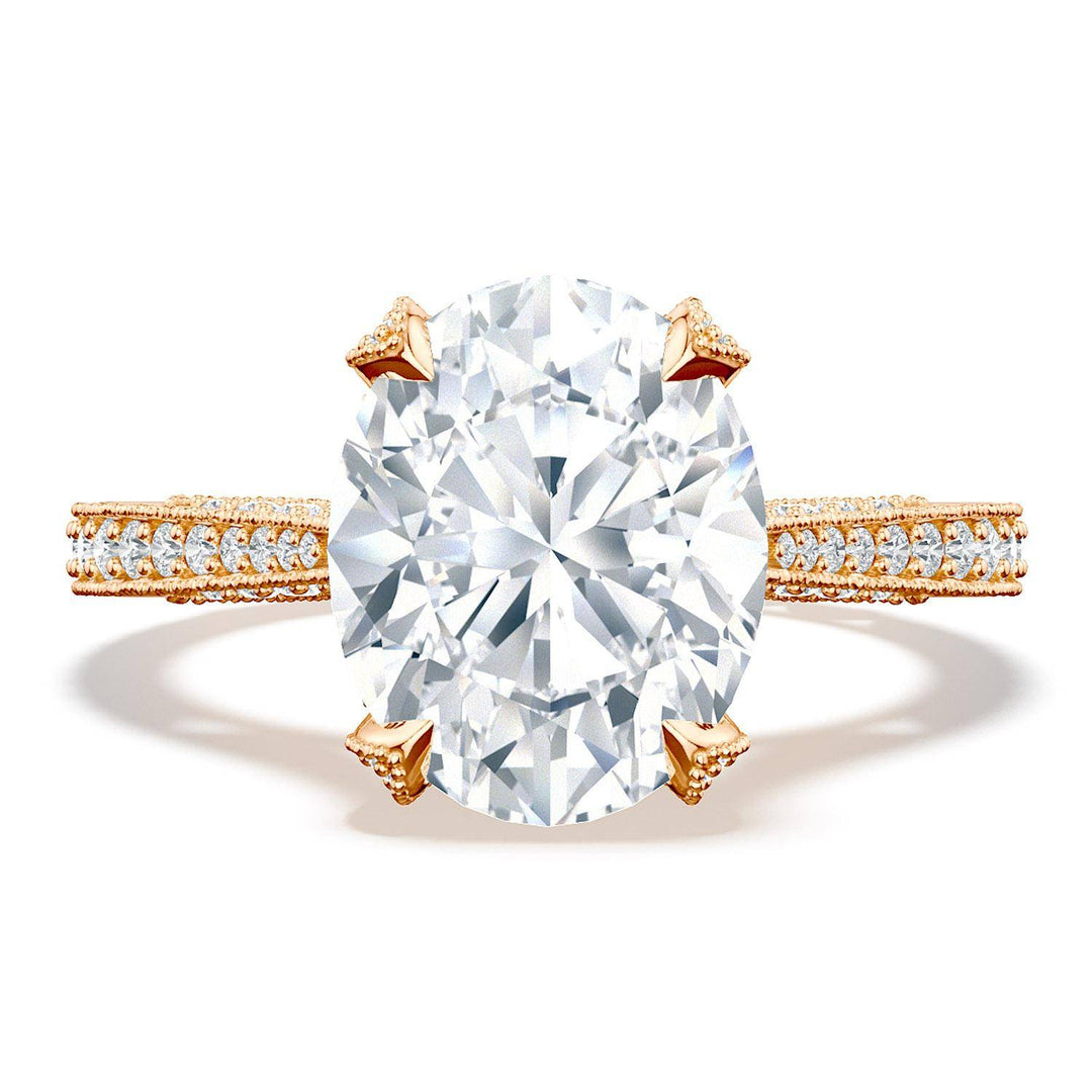 Oval Solitaire Engagement Ring