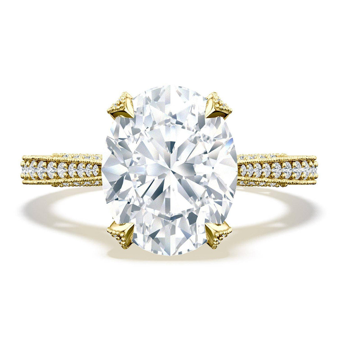Oval Solitaire Engagement Ring