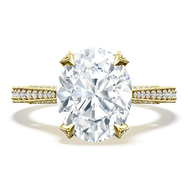Oval Solitaire Engagement Ring
