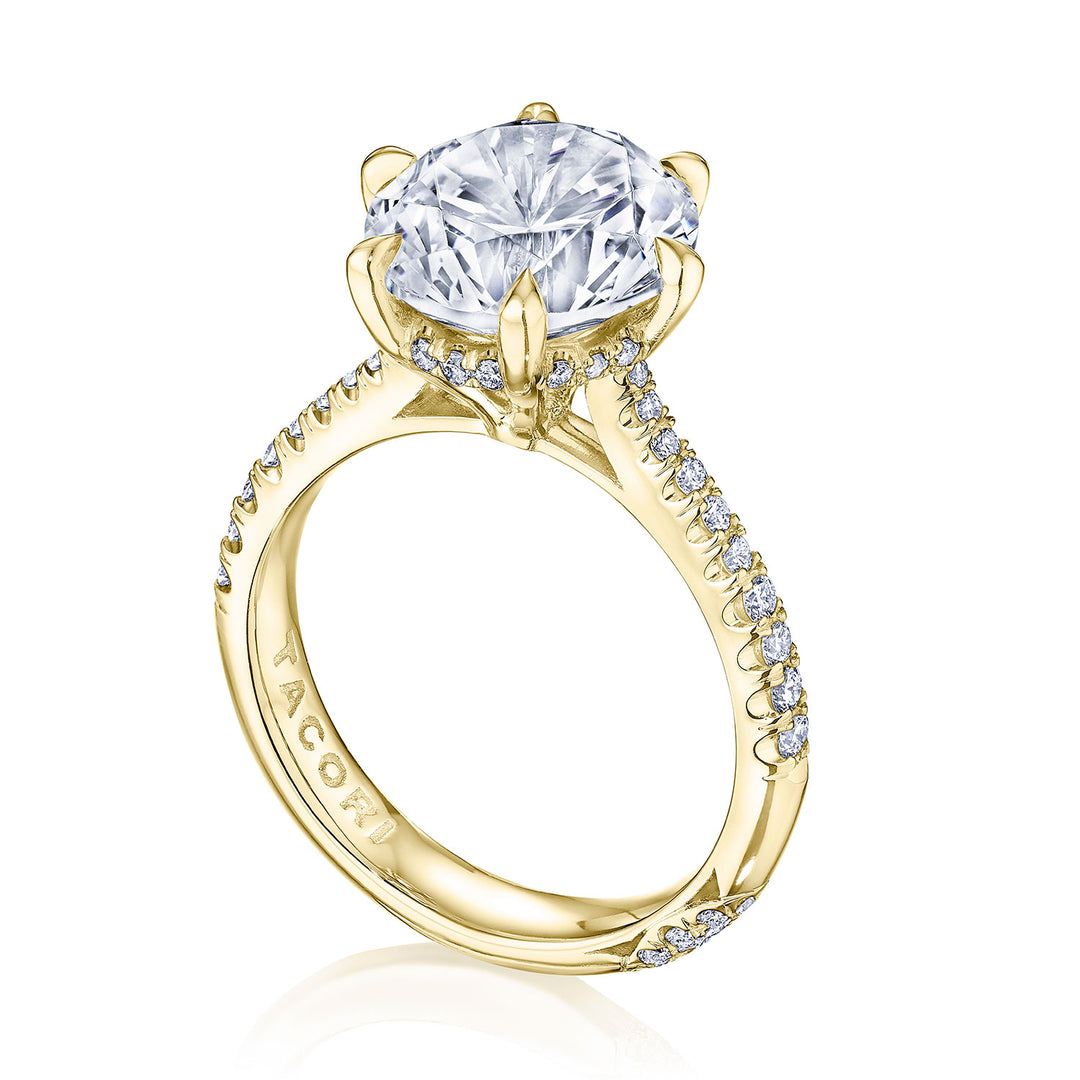 Round Solitaire Engagement Ring