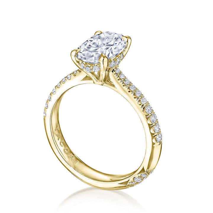 Oval Solitaire Engagement Ring
