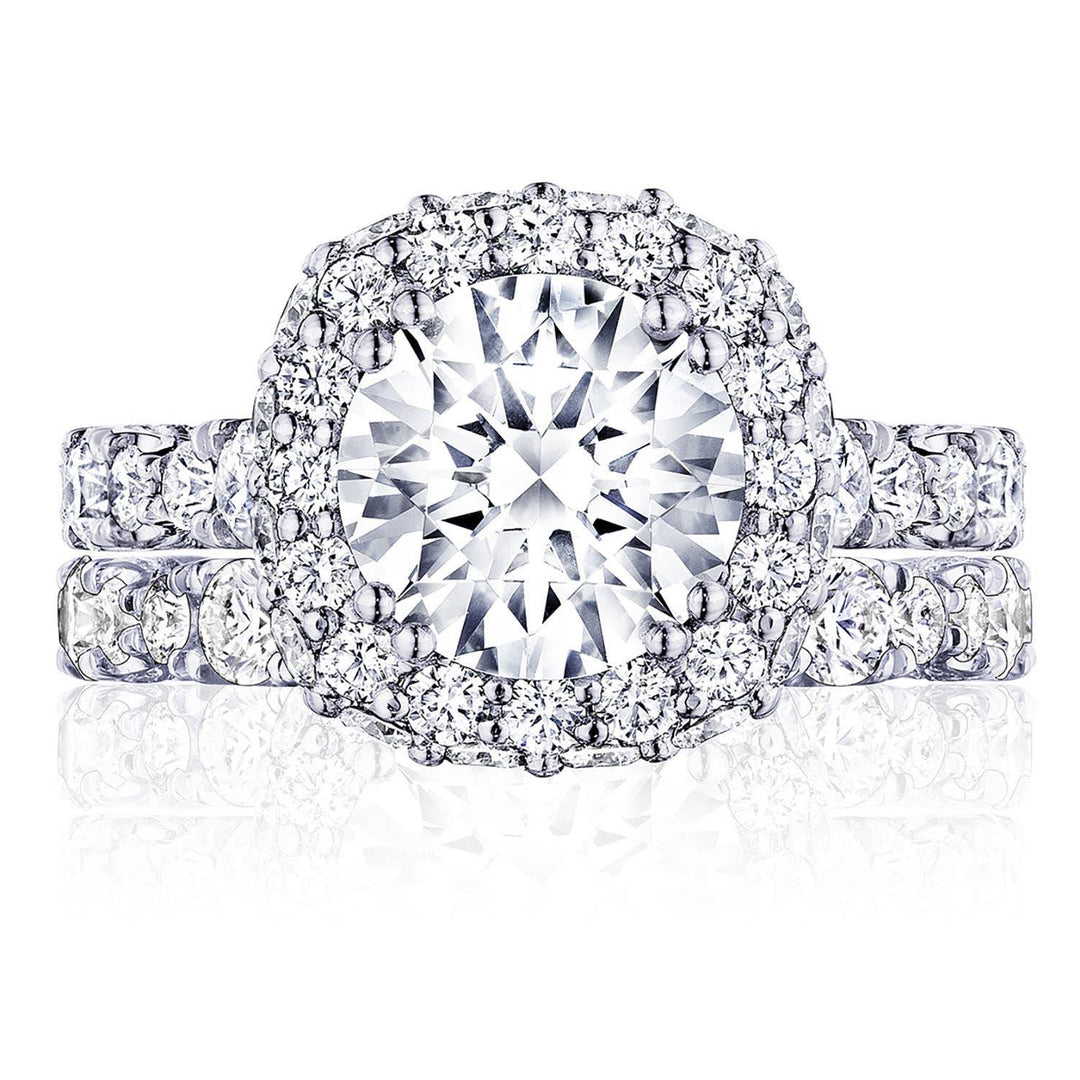 Round Bloom Engagement Ring
