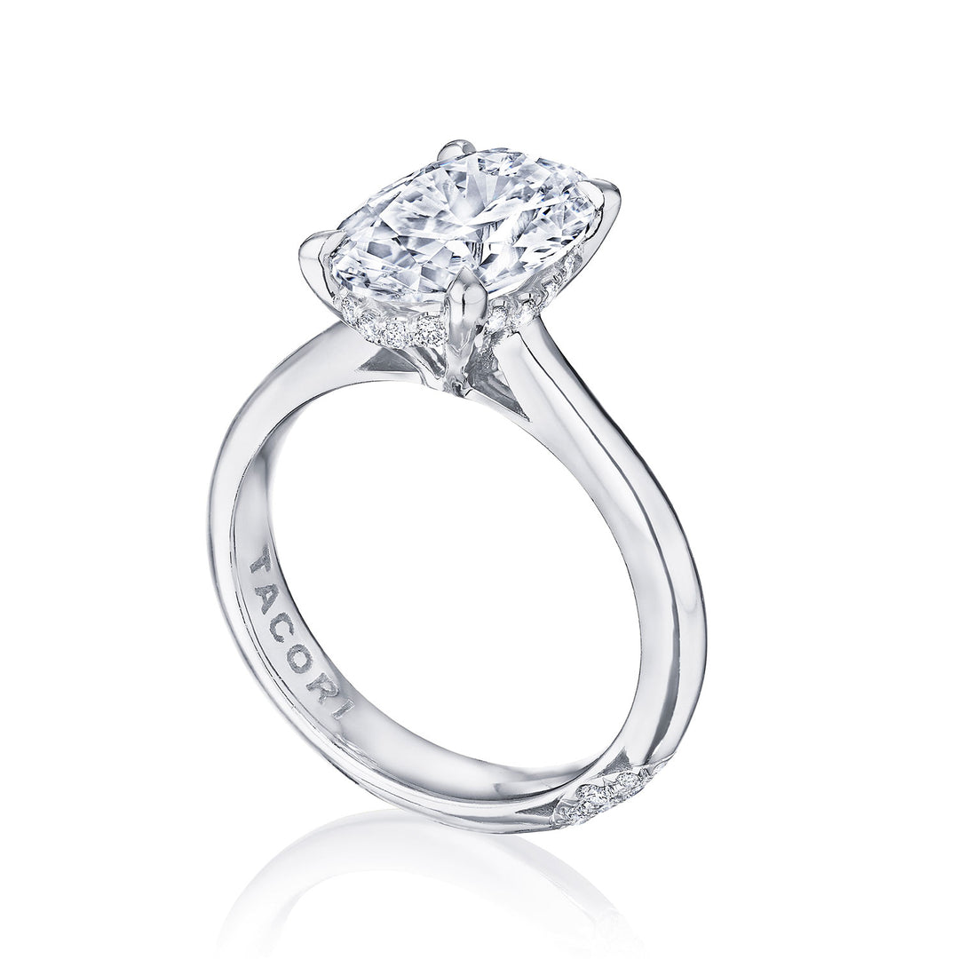 Oval Solitaire Engagement Ring