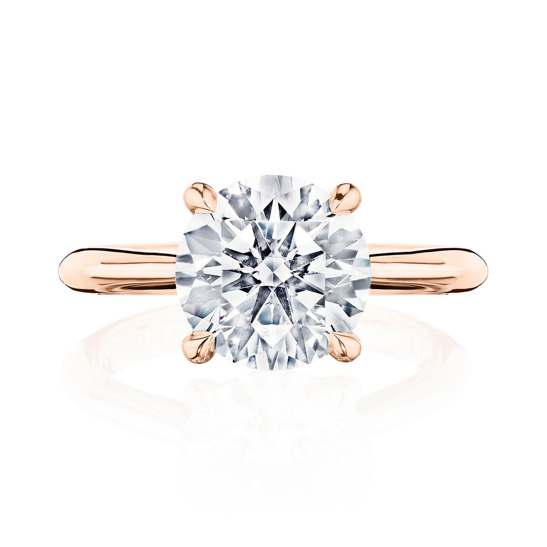 Round Solitaire Engagement Ring