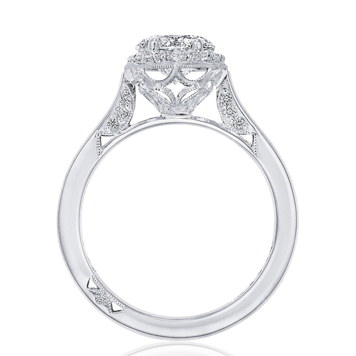 Round Bloom Engagement Ring