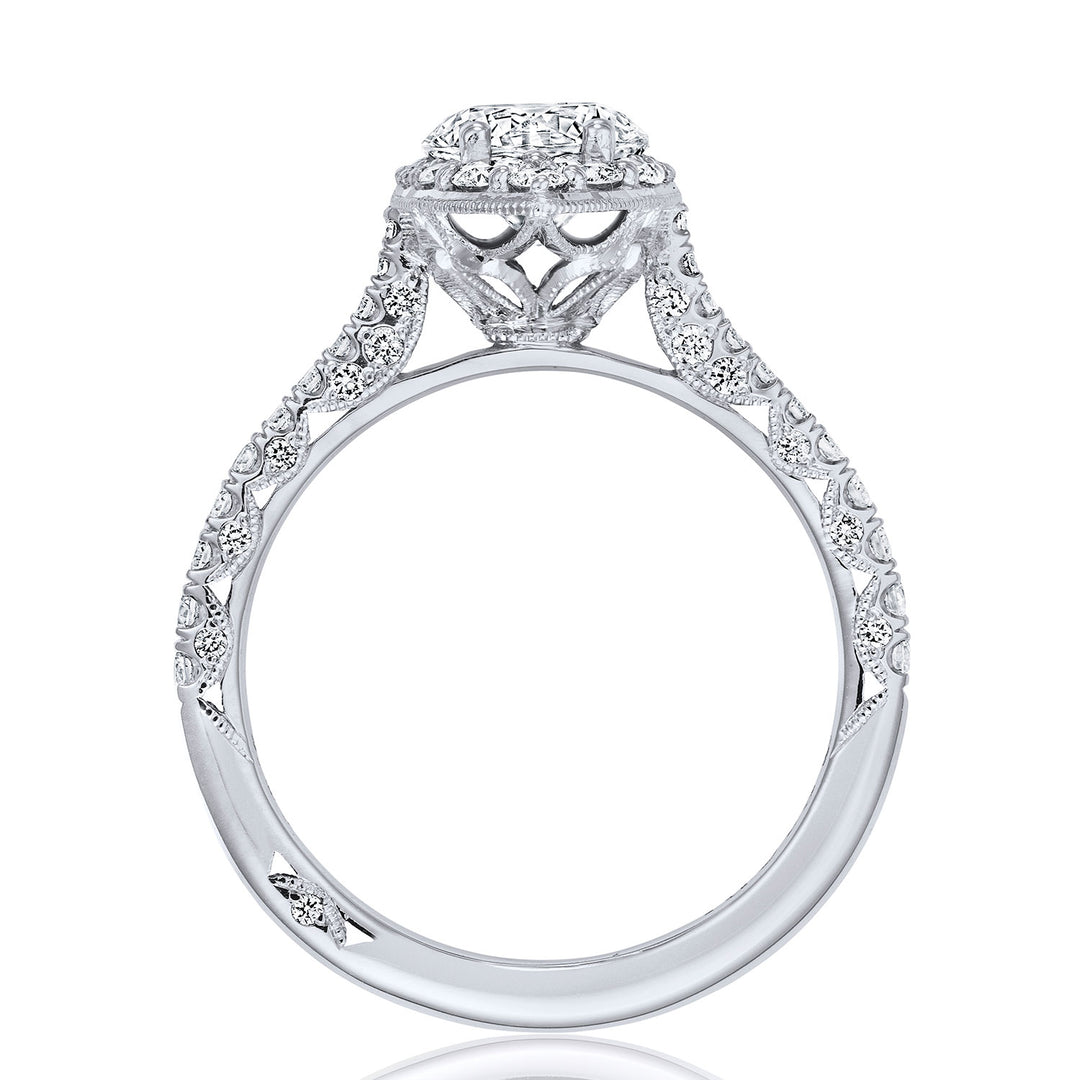 Round Bloom Engagement Ring