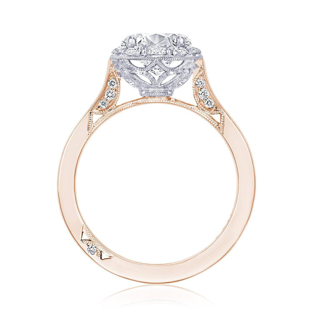 Round Bloom Engagement Ring