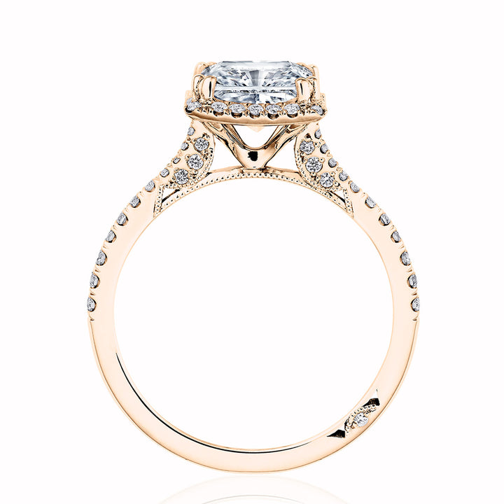 Princess Bloom Engagement Ring