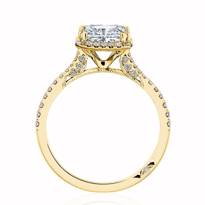 Princess Bloom Engagement Ring