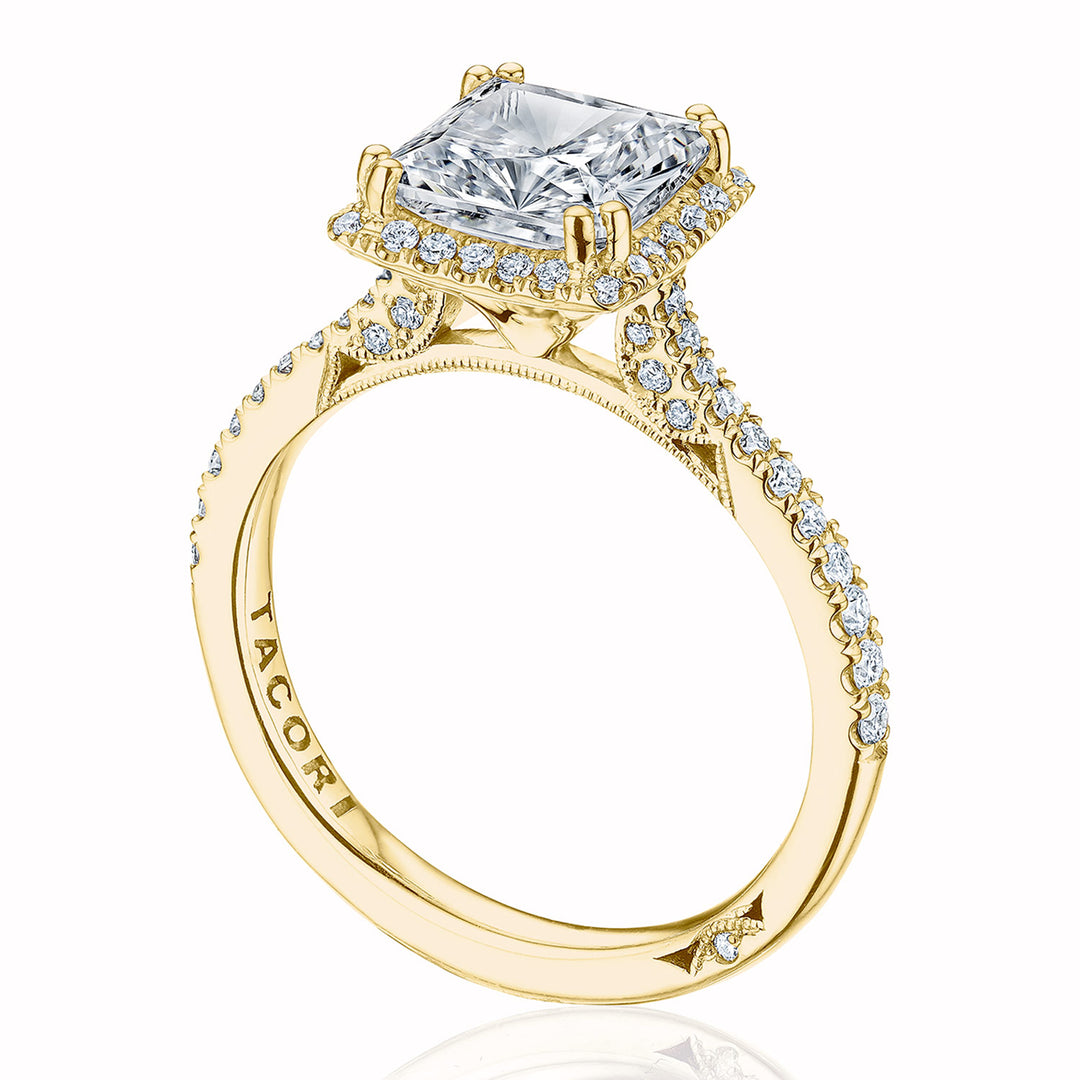 Princess Bloom Engagement Ring