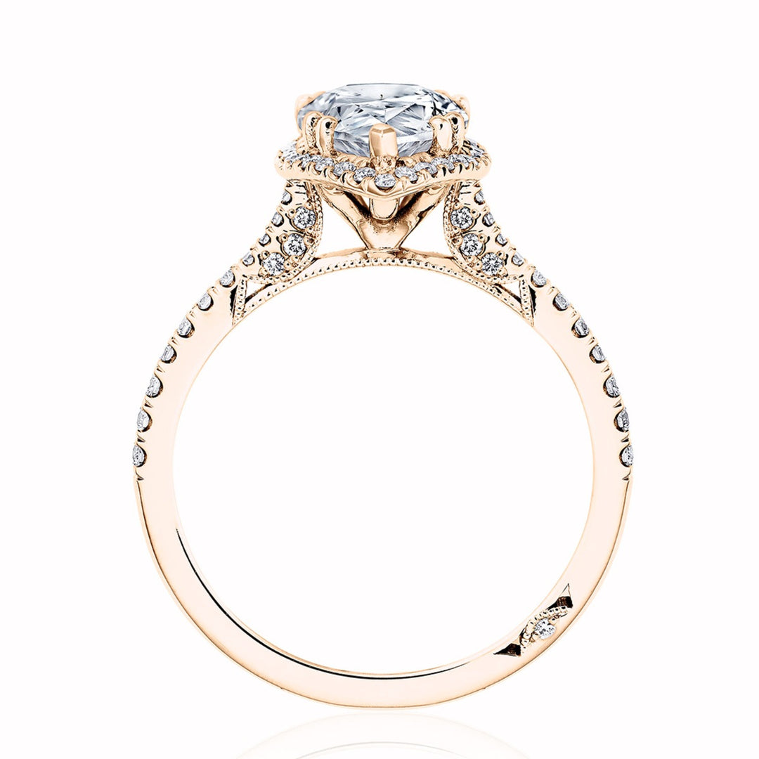 Pear Bloom Engagement Ring