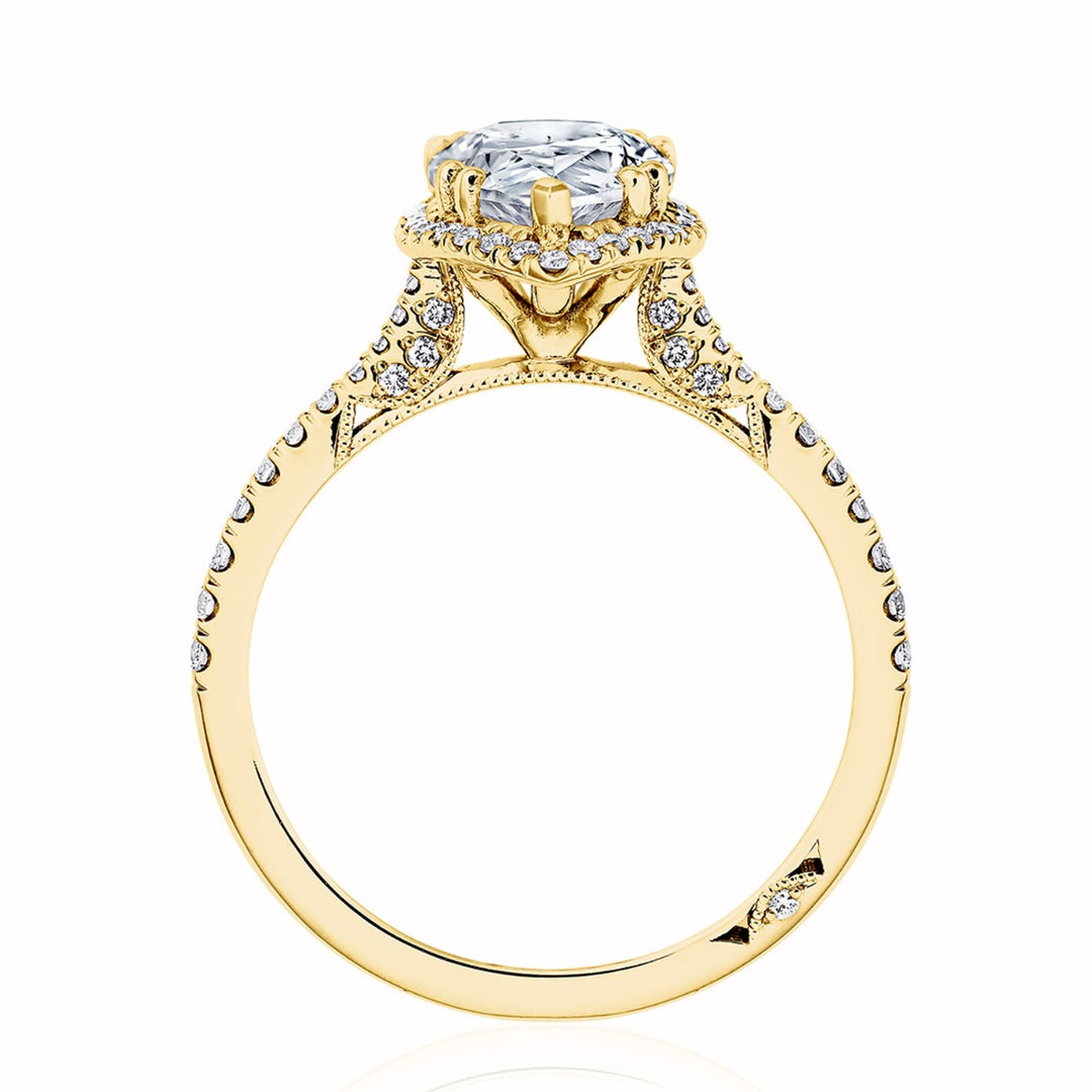 Pear Bloom Engagement Ring