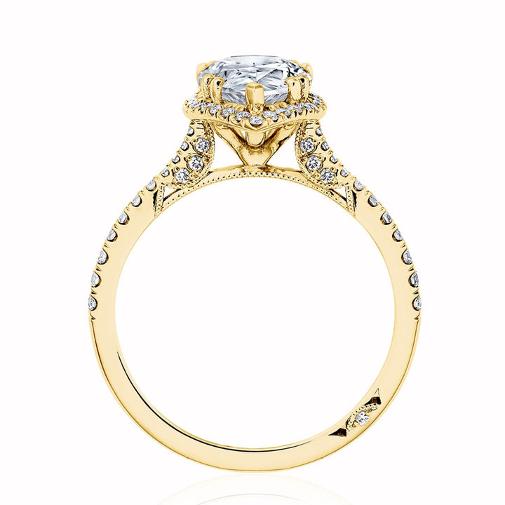 Pear Bloom Engagement Ring