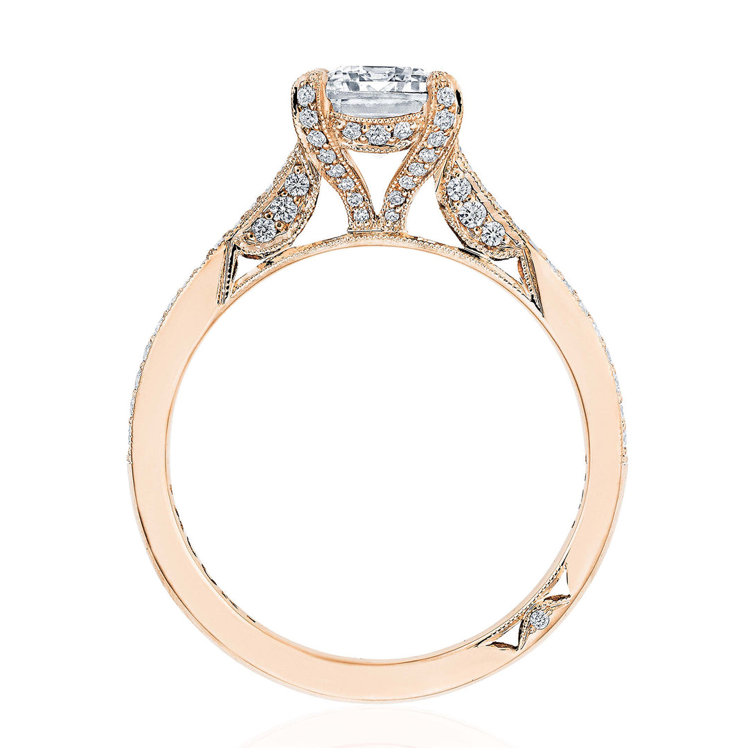 Emerald Solitaire Engagement Ring