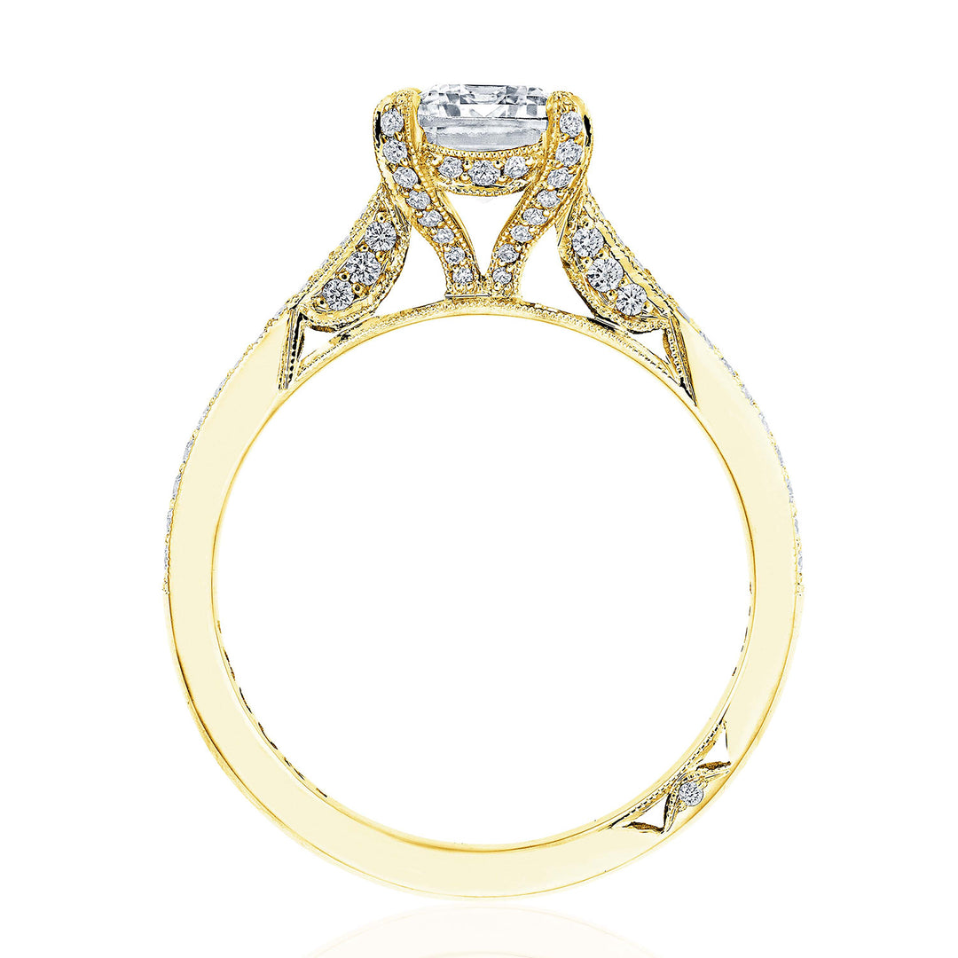 Emerald Solitaire Engagement Ring