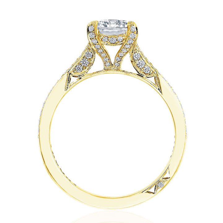 Emerald Solitaire Engagement Ring