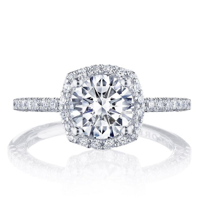 Round Bloom Engagement Ring