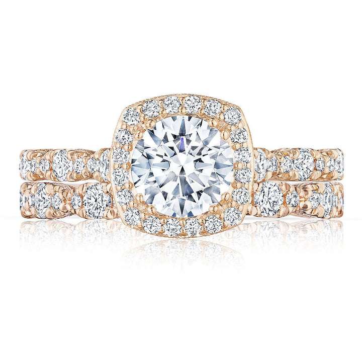 Round Bloom Engagement Ring