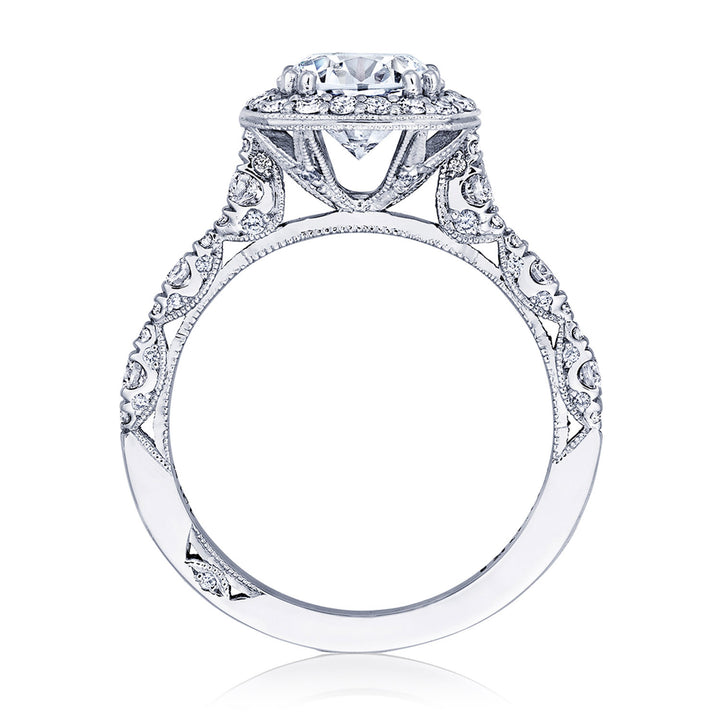 Round Bloom Engagement Ring
