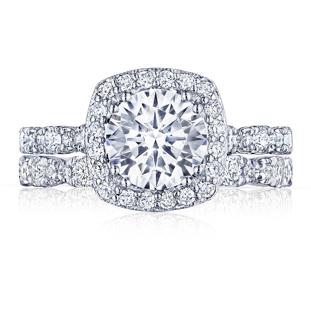 Round Bloom Engagement Ring