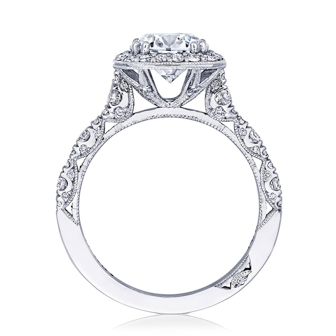 Round Bloom Engagement Ring