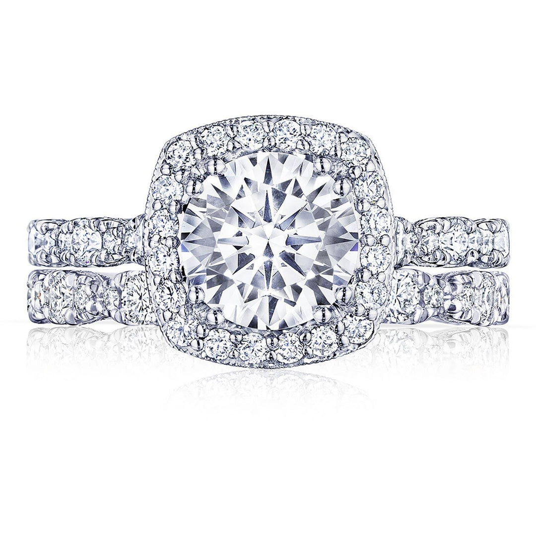 Round Bloom Engagement Ring